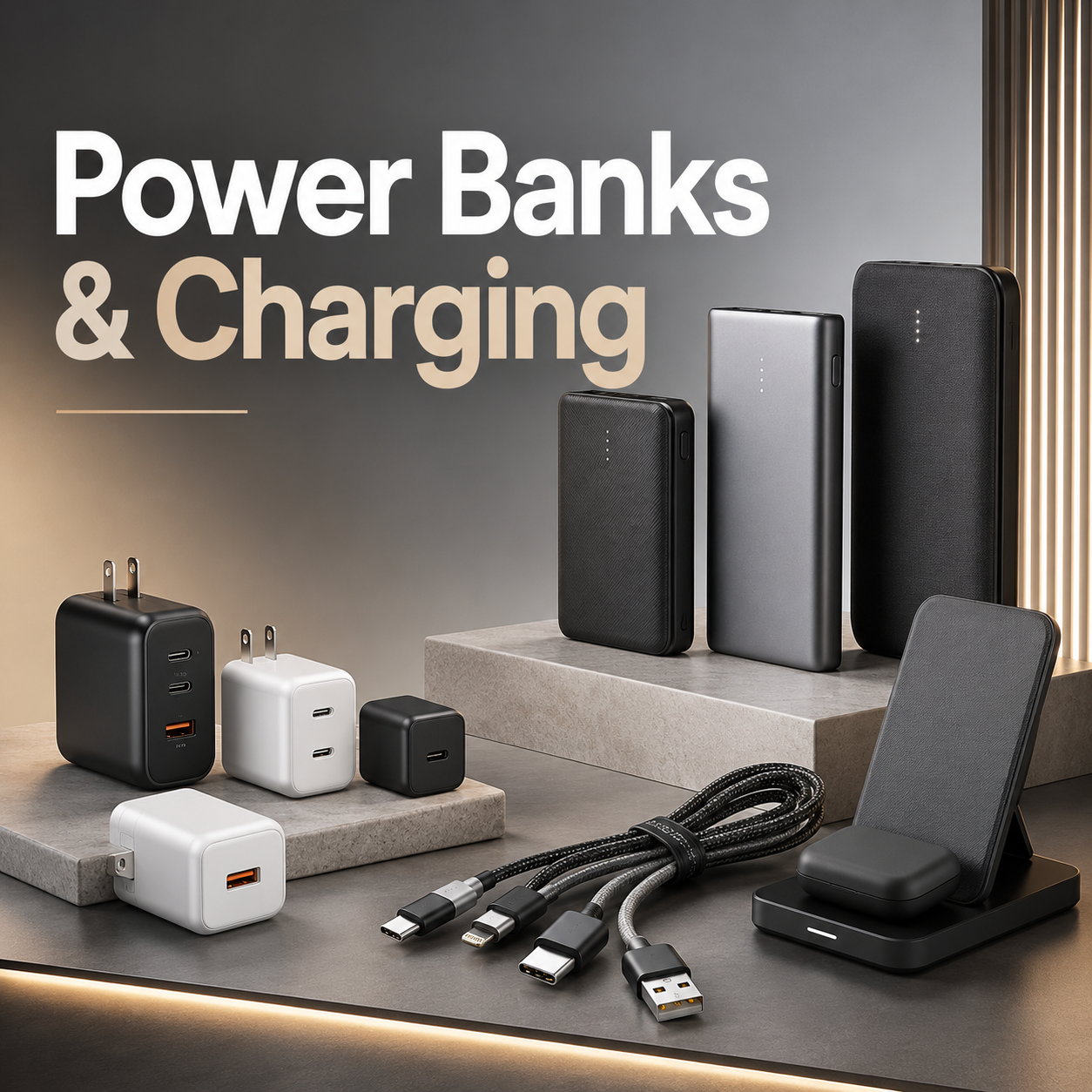 Power Banks & Charging