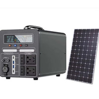 1000W Portable Power Station with 200w Solar panel product image 1