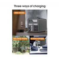 1000W Portable Power Station with 200w Solar panel product image 4