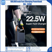 100,000mAh 22.5W Fast Charging Powerbank