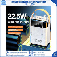 100,000mAh 22.5W Fast Charging Powerbank