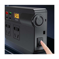 12:24V Car Inverter with Dual 200W USA output image 4