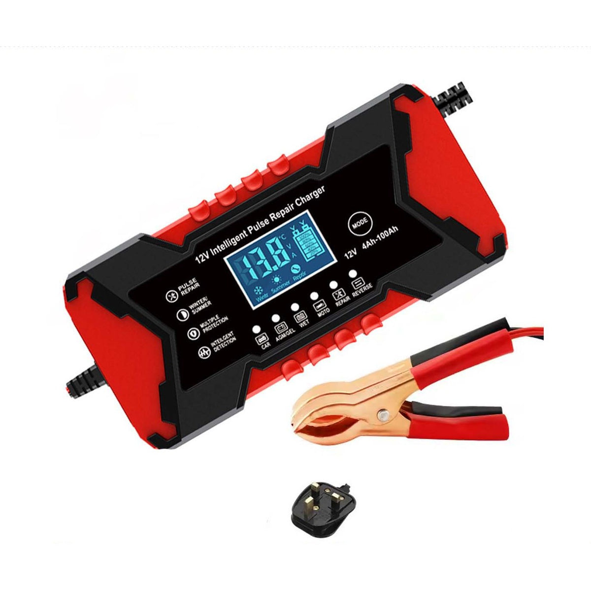 12V Automatic Smart Car Battery Charger