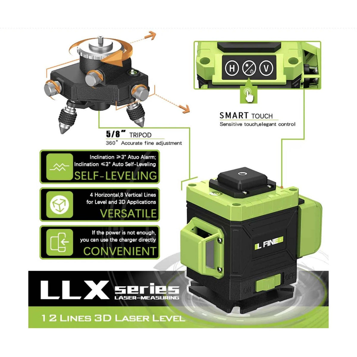 16 Line Lazer Level for Accurate Alignment