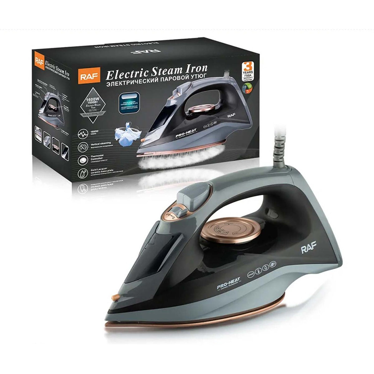 1600w Electric Steam Iron
