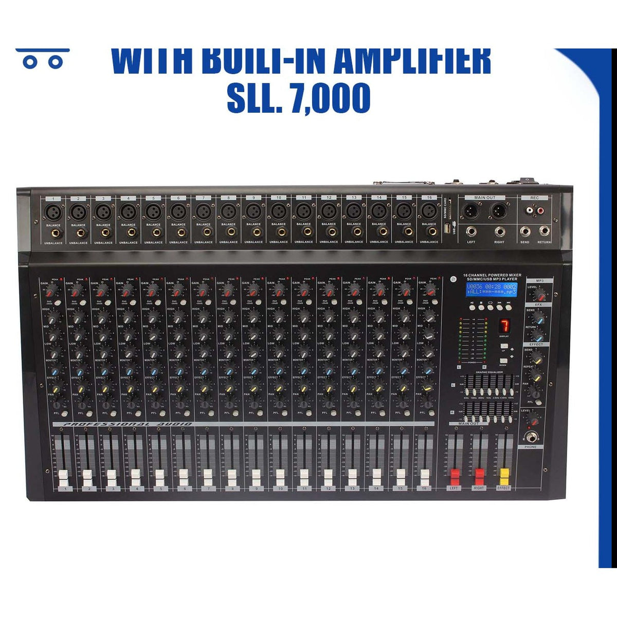 16CH MIXER
