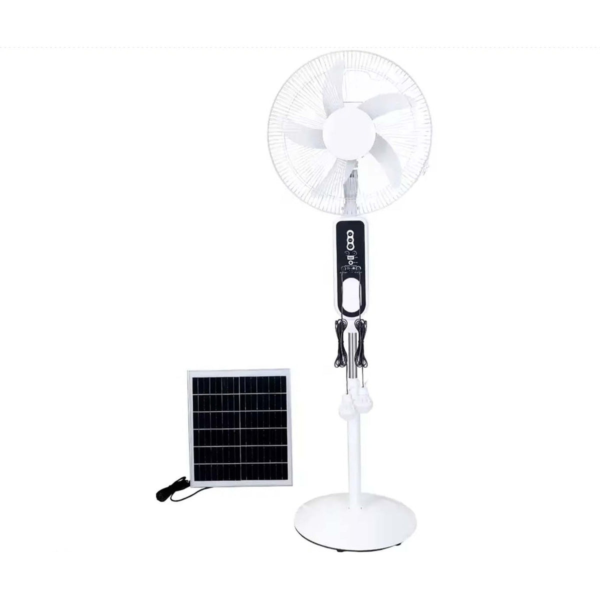 18" Solar Fan with 2 Bulb