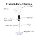 18" Solar Fan with 2 Bulb product image 3