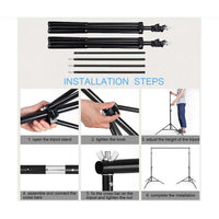2.6*3m Background Stand Backdrop Support System Kit image 4
