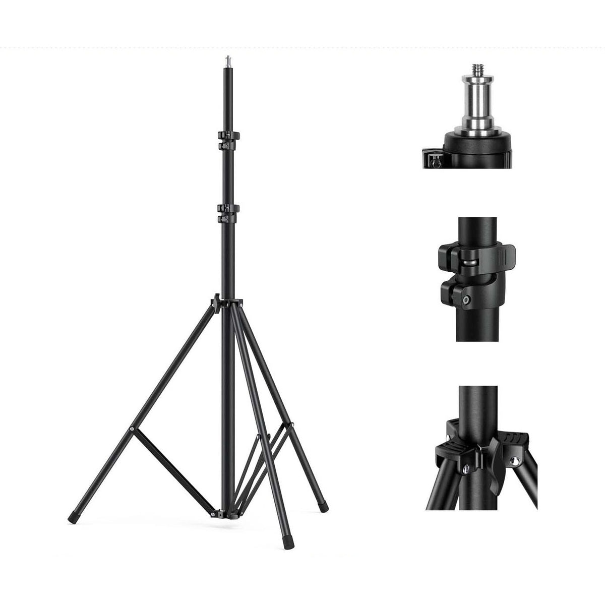 2.8M Adjustable Photography Aluminum Light Stand
