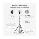 2.8M Adjustable Photography Aluminum Light Stand image 5
