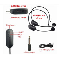 2 in 1 Dual Wireless Headset Microphone product image 2