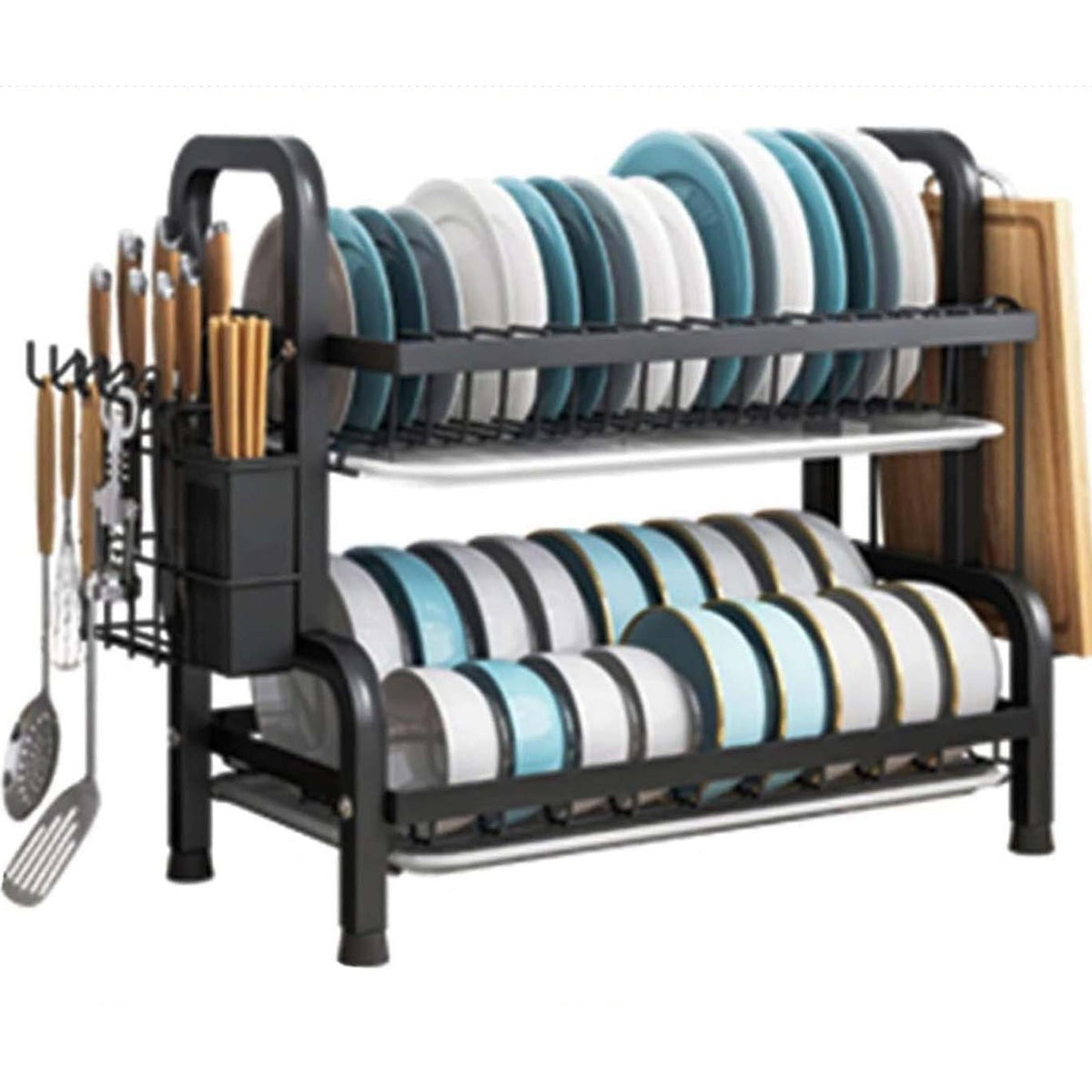 2-Tier Kitchen Dish Rack Organizers