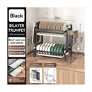 2-Tier Kitchen Dish Rack Organizers product image 3
