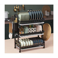 3-Tier Kitchen Dish Rack Organizers image 2