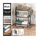 3-Tier Kitchen Dish Rack Organizers image 4