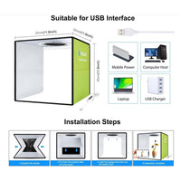 30cm Portable Ring Light Photo Studio Light Box product image 2