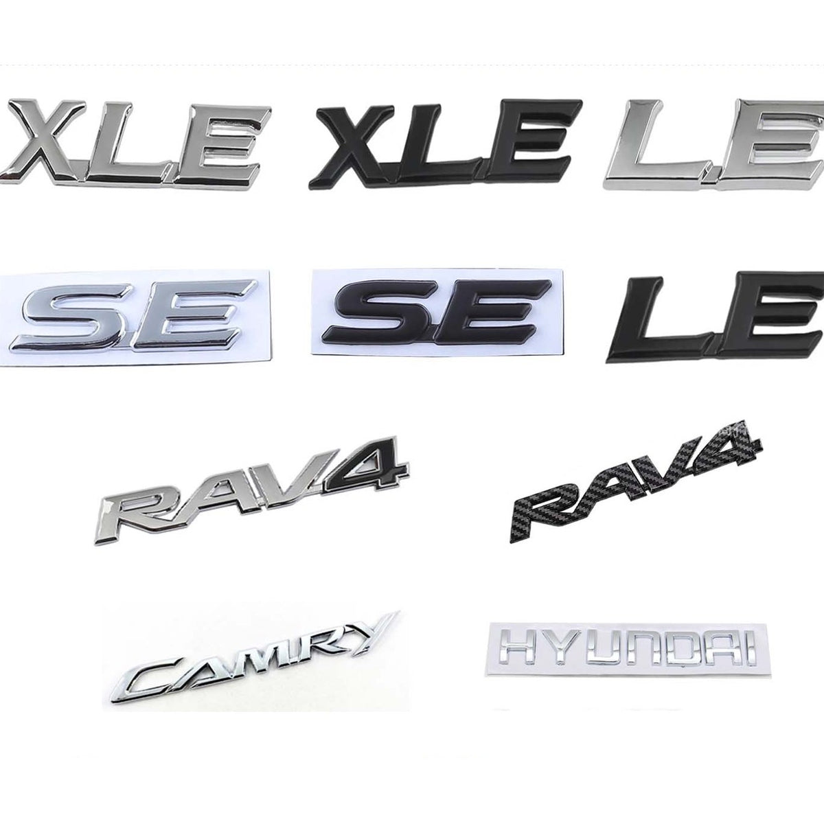 3D Car Metal Badge Sticker