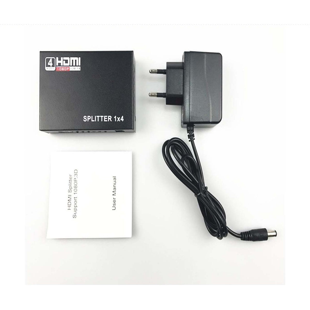 4 - Port Plug and Play HDMI Splitter