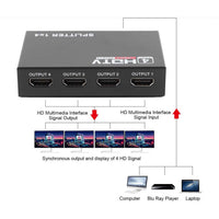 4 - Port Plug and Play HDMI Splitter product image 4