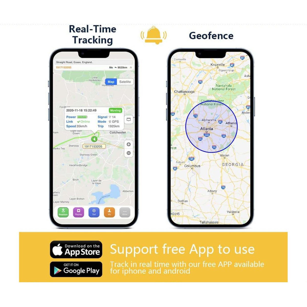 4G GPS Tracking Device with Relay