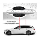 4Pcs Carbon Fiber Anti-Scratches Door Handle Sticker image 2