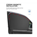 4pcs Magnetism Car Side Window Sun Shades Privacy Curtains product image 2
