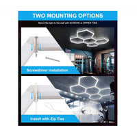 5 Hexagon LED Ceiling LED Light product image 6