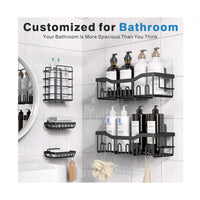 5 Pack Bathroom Organizer Rustproof Carbon Steel product image 2