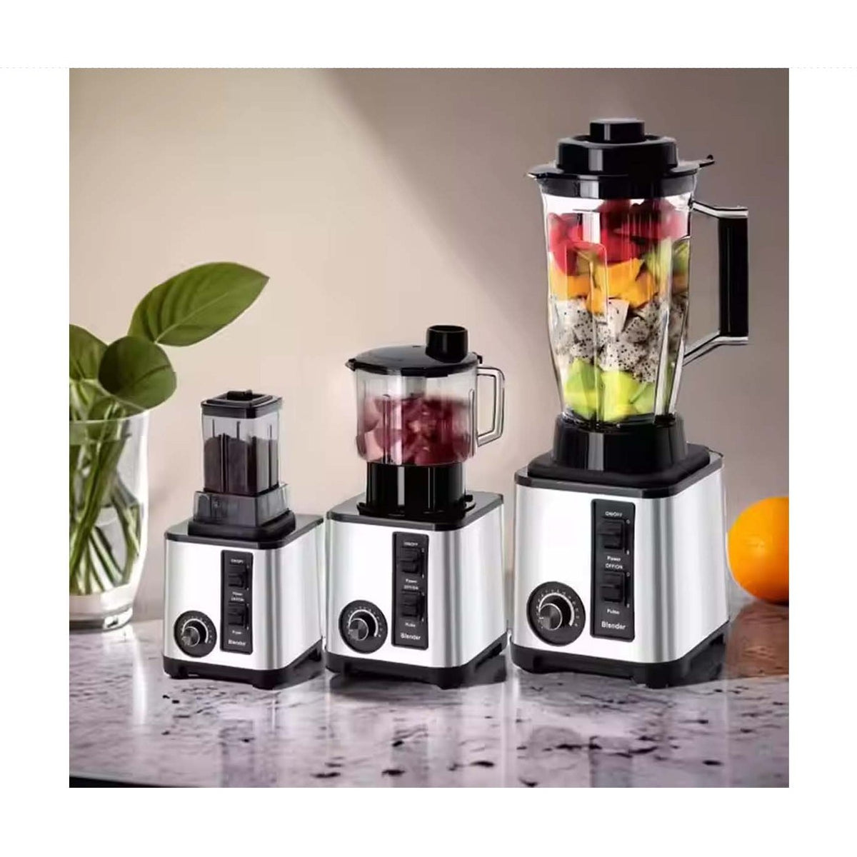 8-in-1 Heavy Duty Multi-Purpose Juicer Blender
