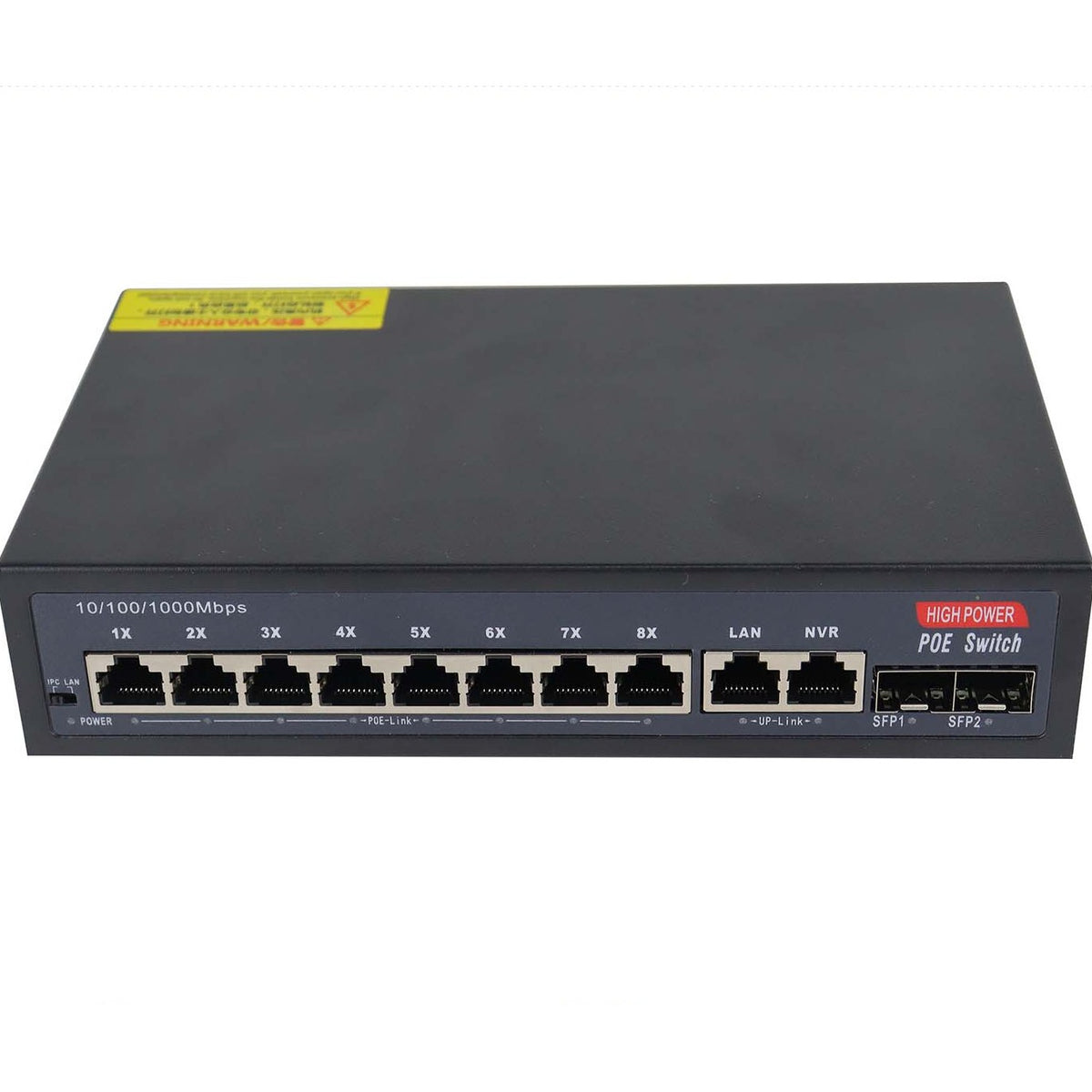 8 Port 2.5G Unmanaged Switch with 10G SFP+ Uplink
