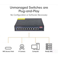 8 Port 2.5G Unmanaged Switch with 10G SFP+ Uplink image 4