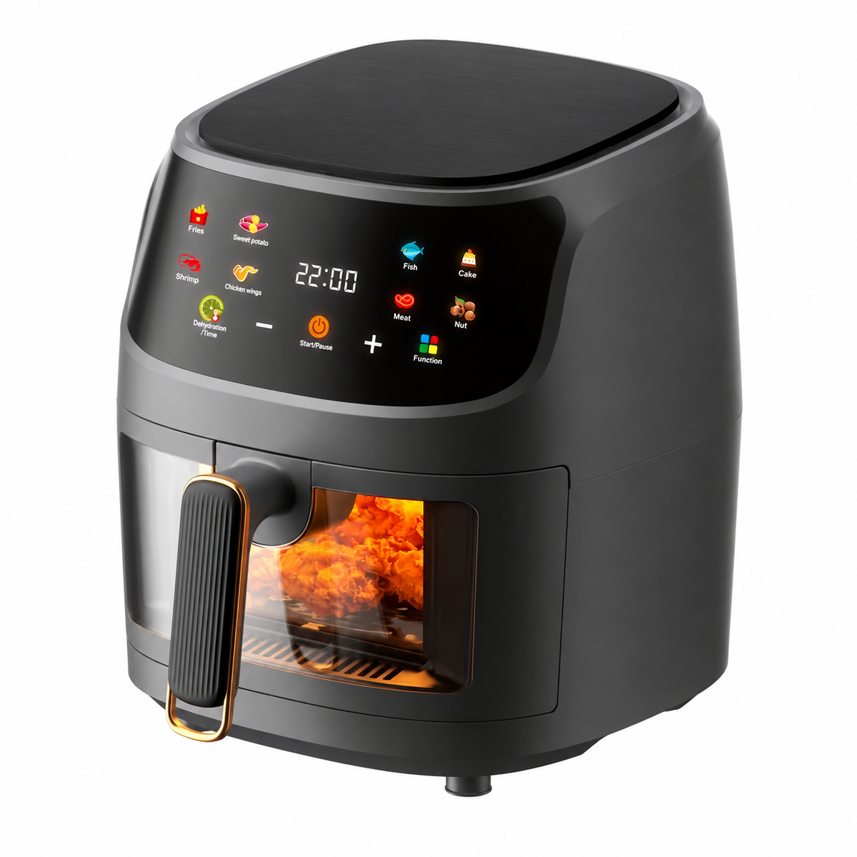 8L Digital Air Fryer with Viewing Window