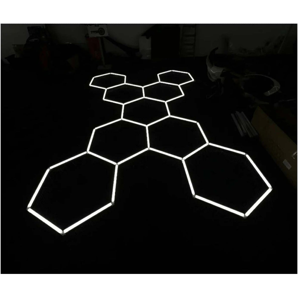 9 Hexagon LED Ceiling LED Light