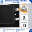 Digital Lock Home and Office Cabinet Safe